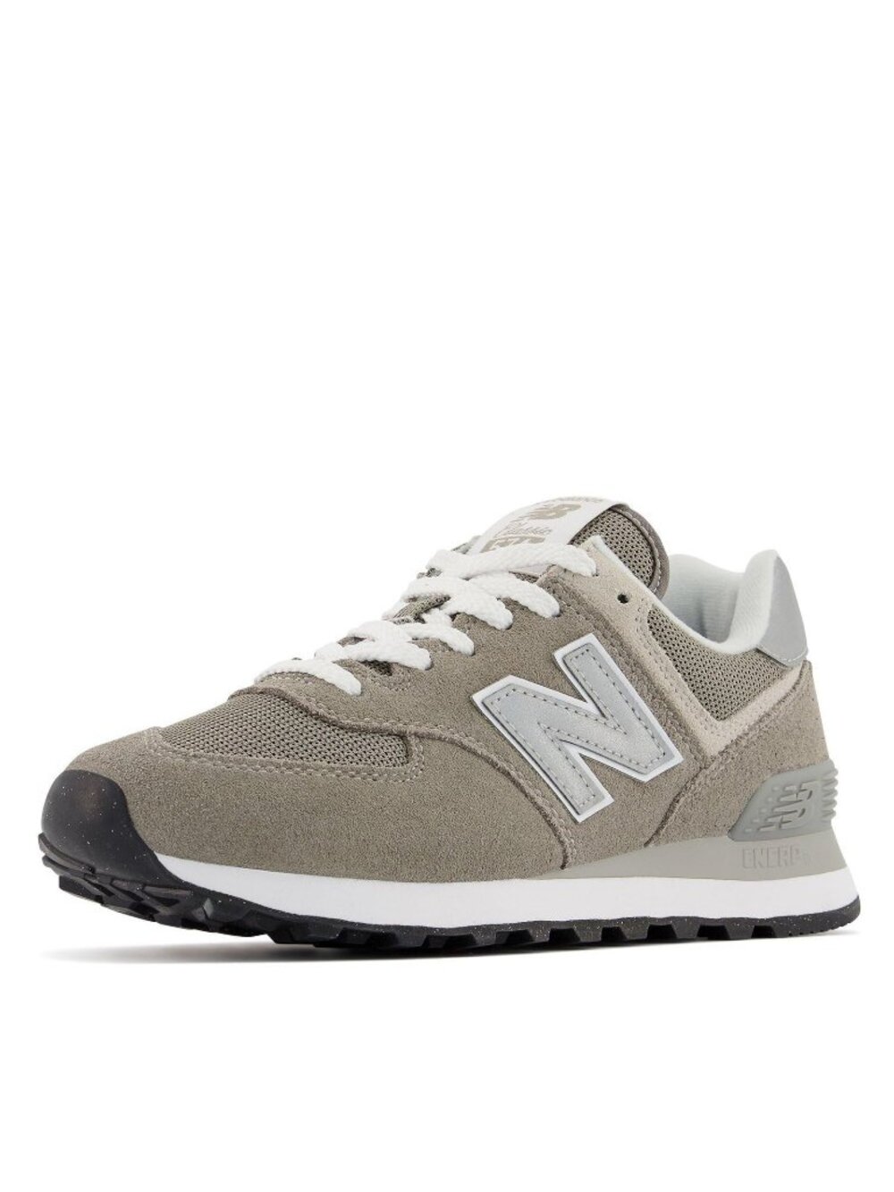 New Balance 574 Grey White Women's Size 7 Sneakers NEW